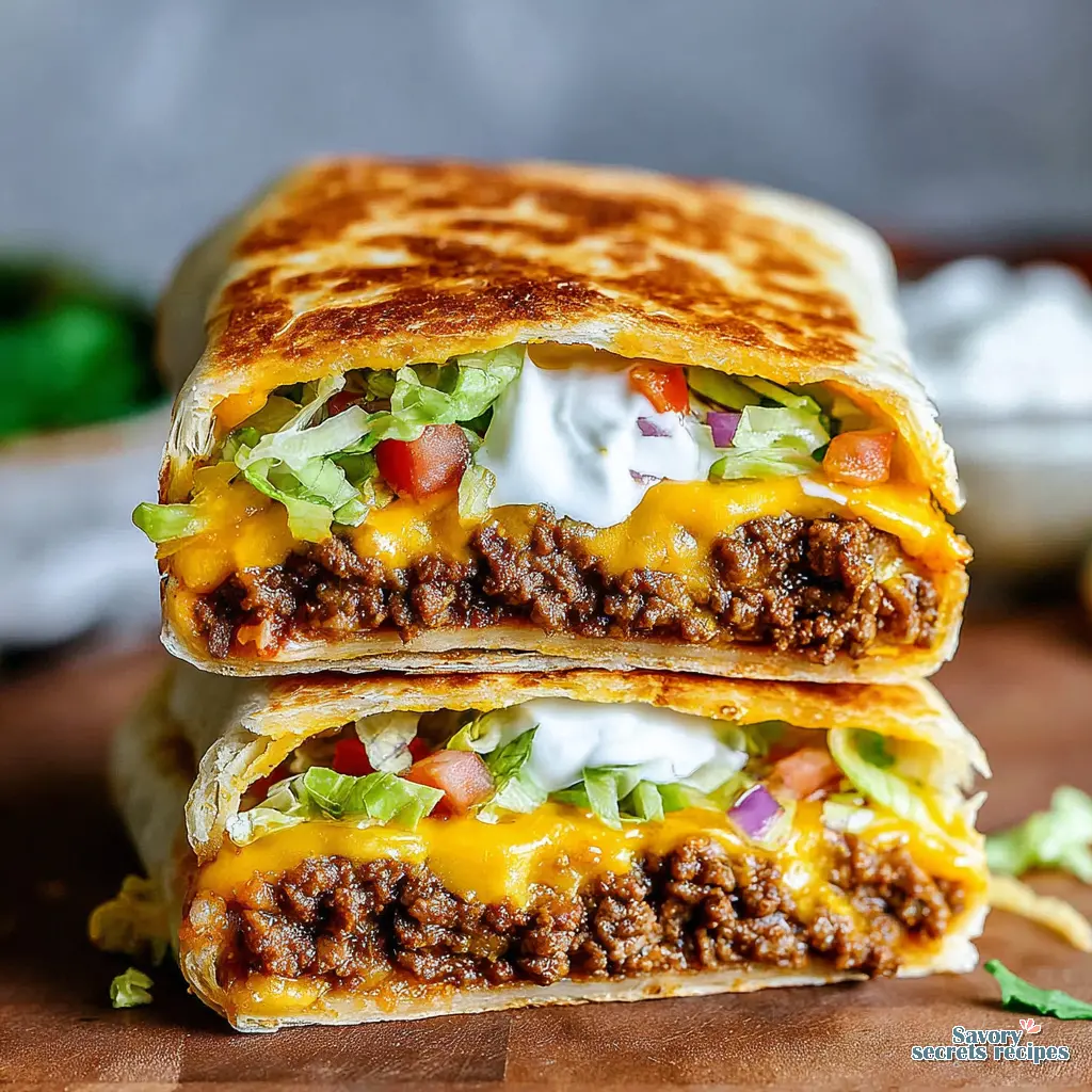 baked crunchwrap supreme casserole - variation 4