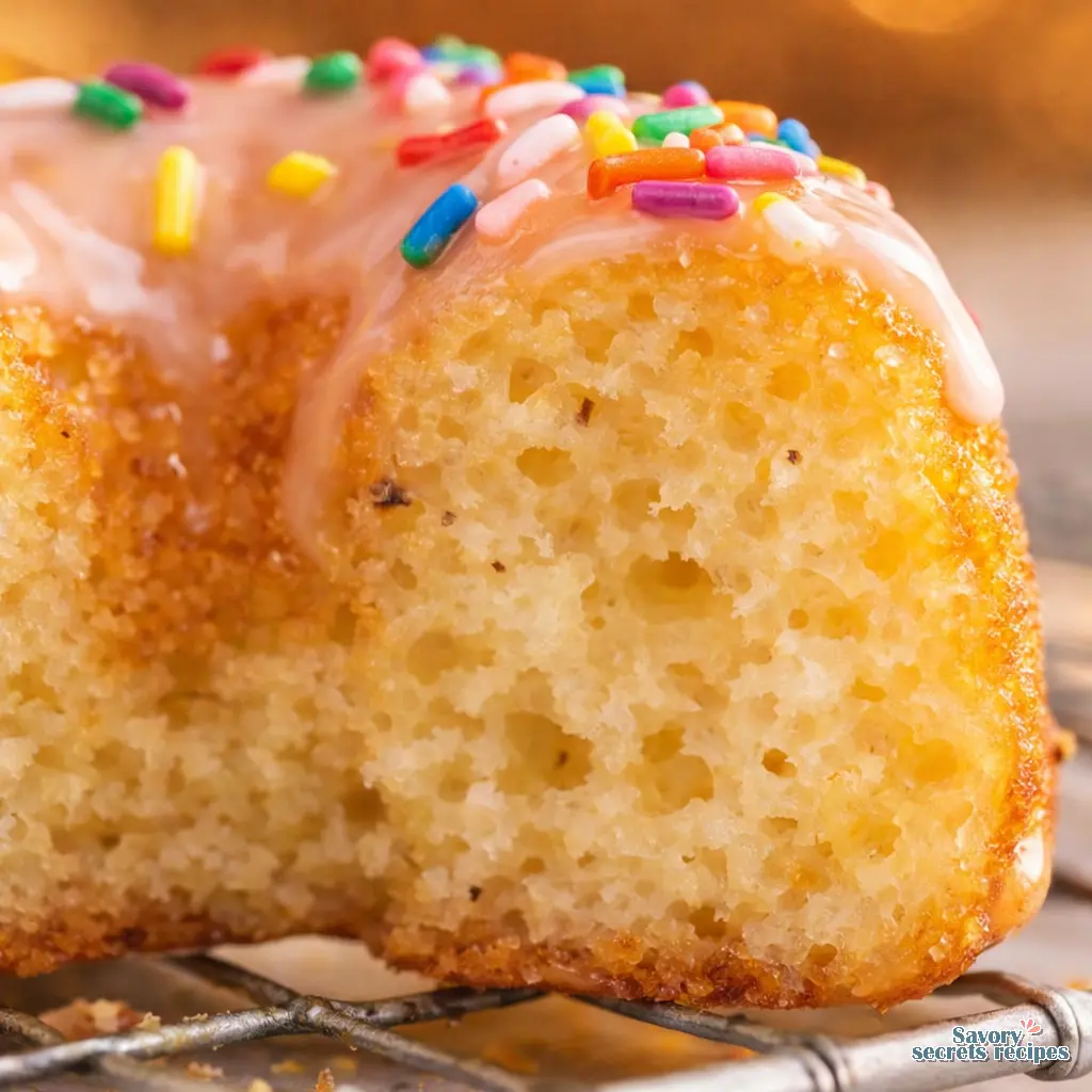 baked donuts recipe close up