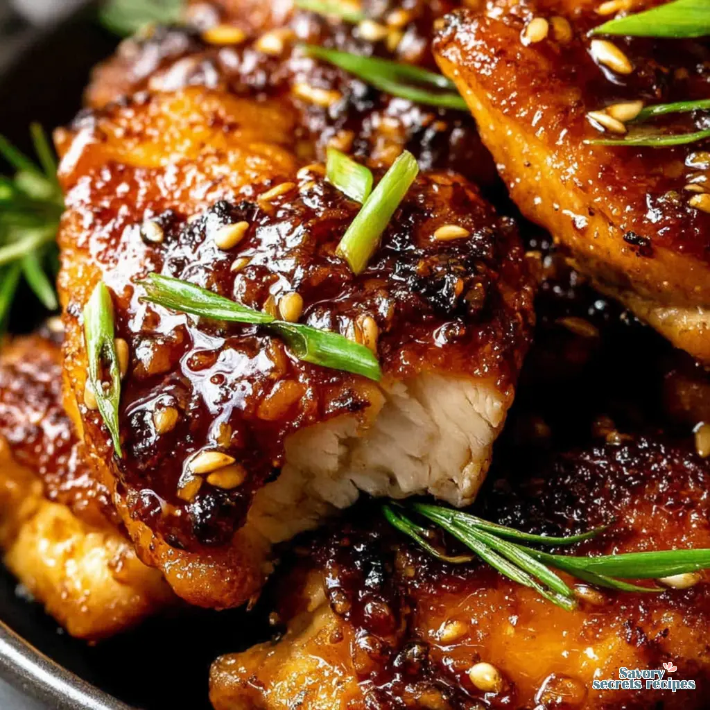 baked honey chicken final presentation