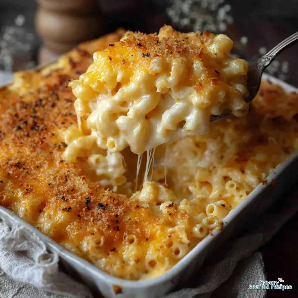 baked mac and cheese for a crowd - variation 4