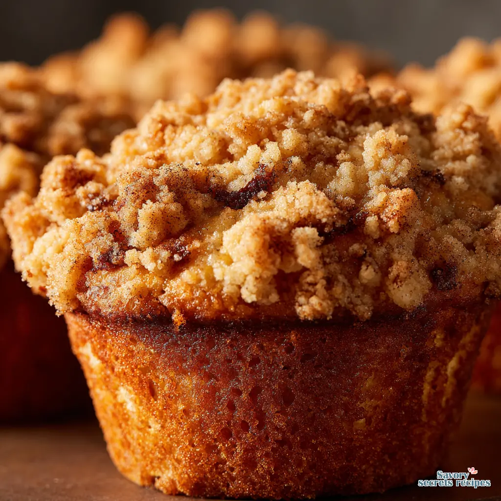 banana coffee cake muffins final presentation