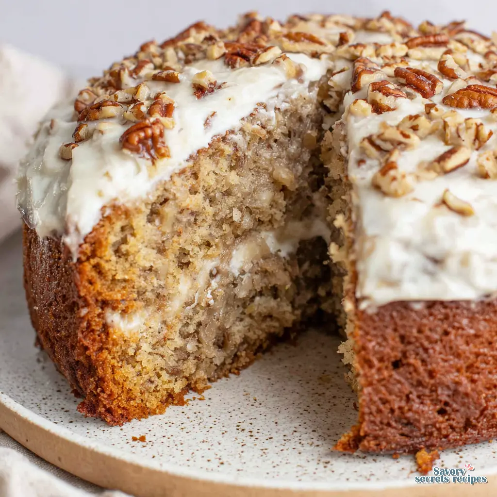 banana pineapple cake - variation 4