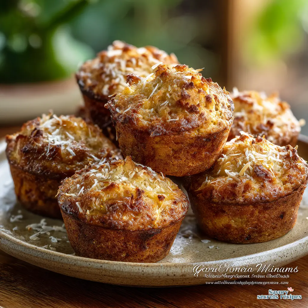 banana pineapple muffins final presentation