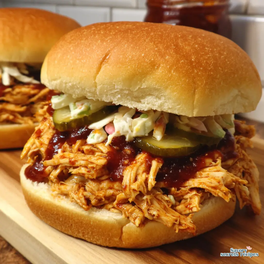 bbq pulled chicken sandwich final presentation