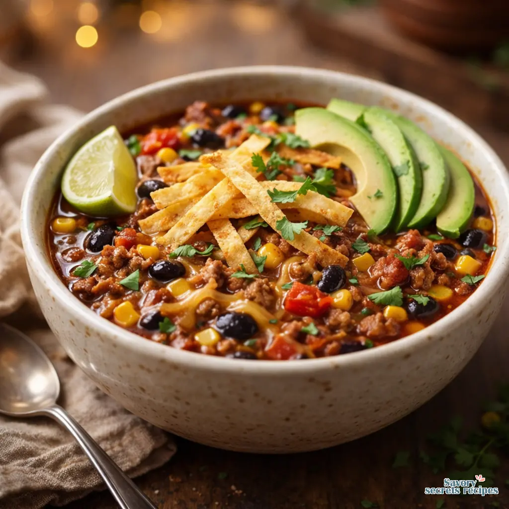 beef enchilada soup final presentation