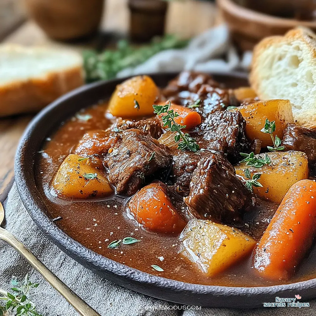 Beef Stew final presentation