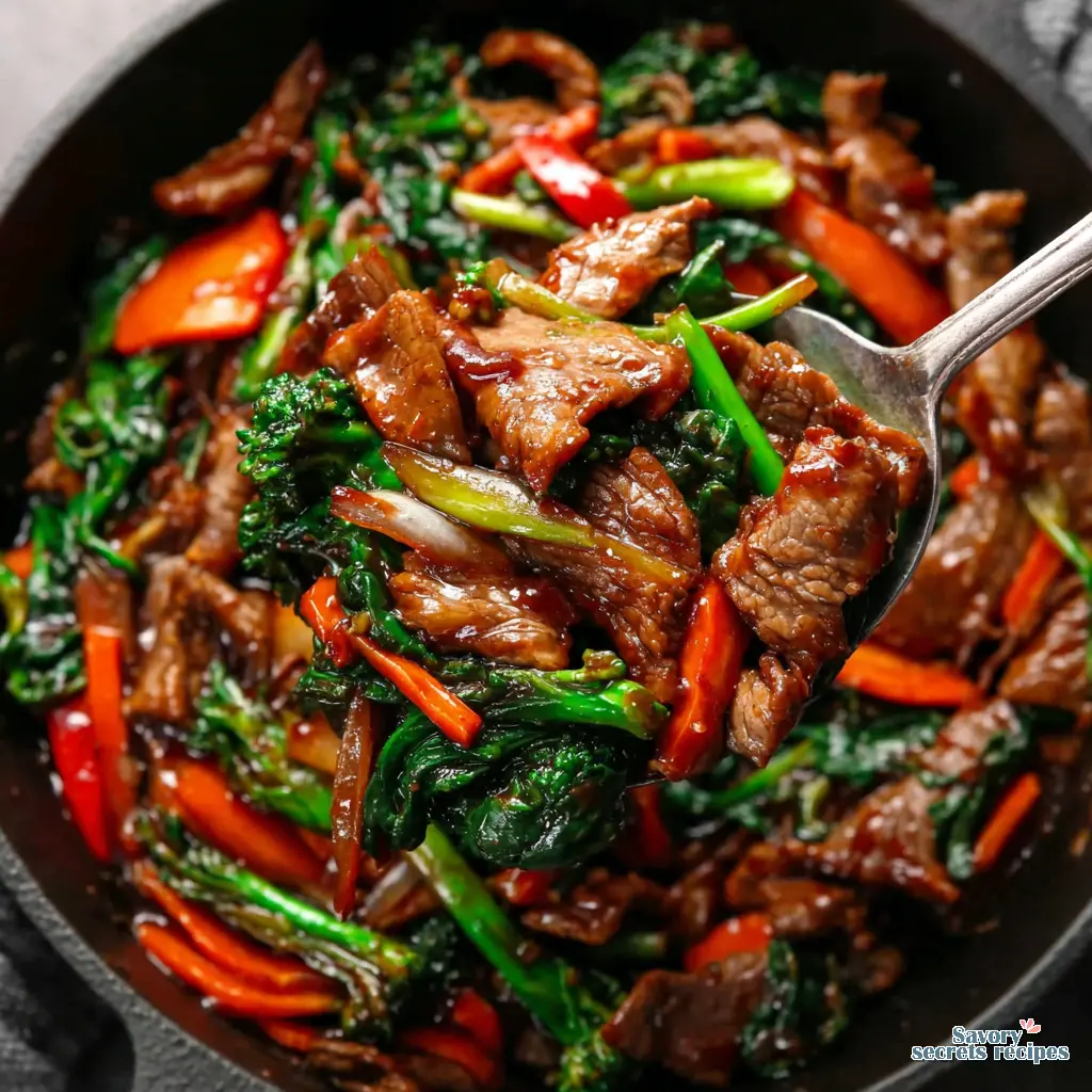 beef vegetable stir fry final presentation