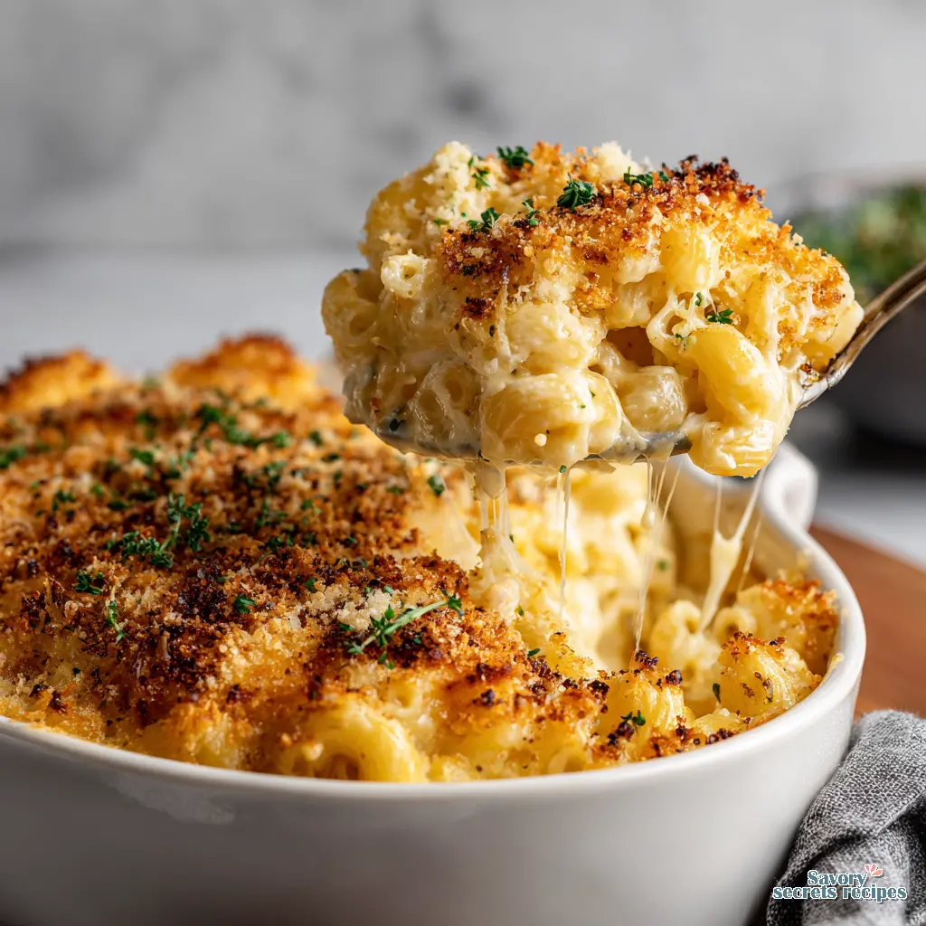 Simple Best Baked Mac and Cheese From Scratch