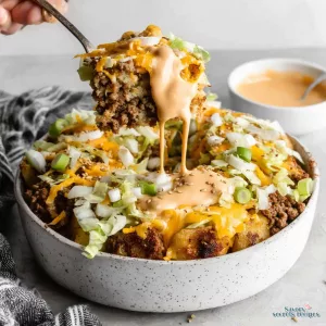 big mac bowl meal prep 414133807 q1