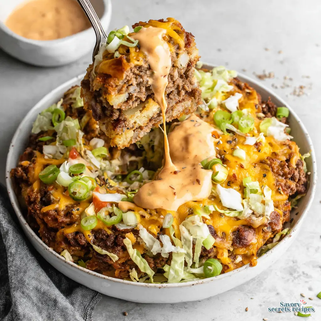 big mac bowl meal prep final presentation