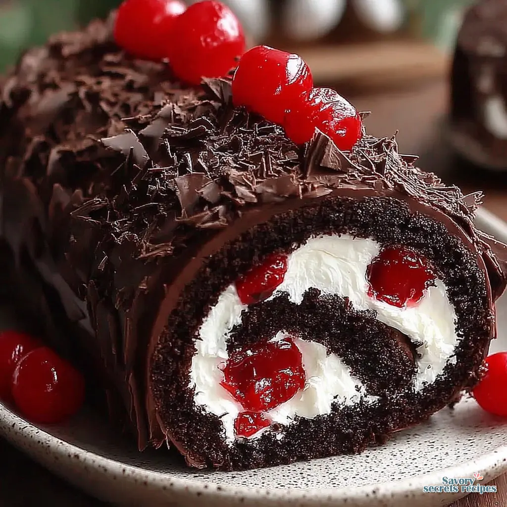 black forest cake roll recipe - variation 4