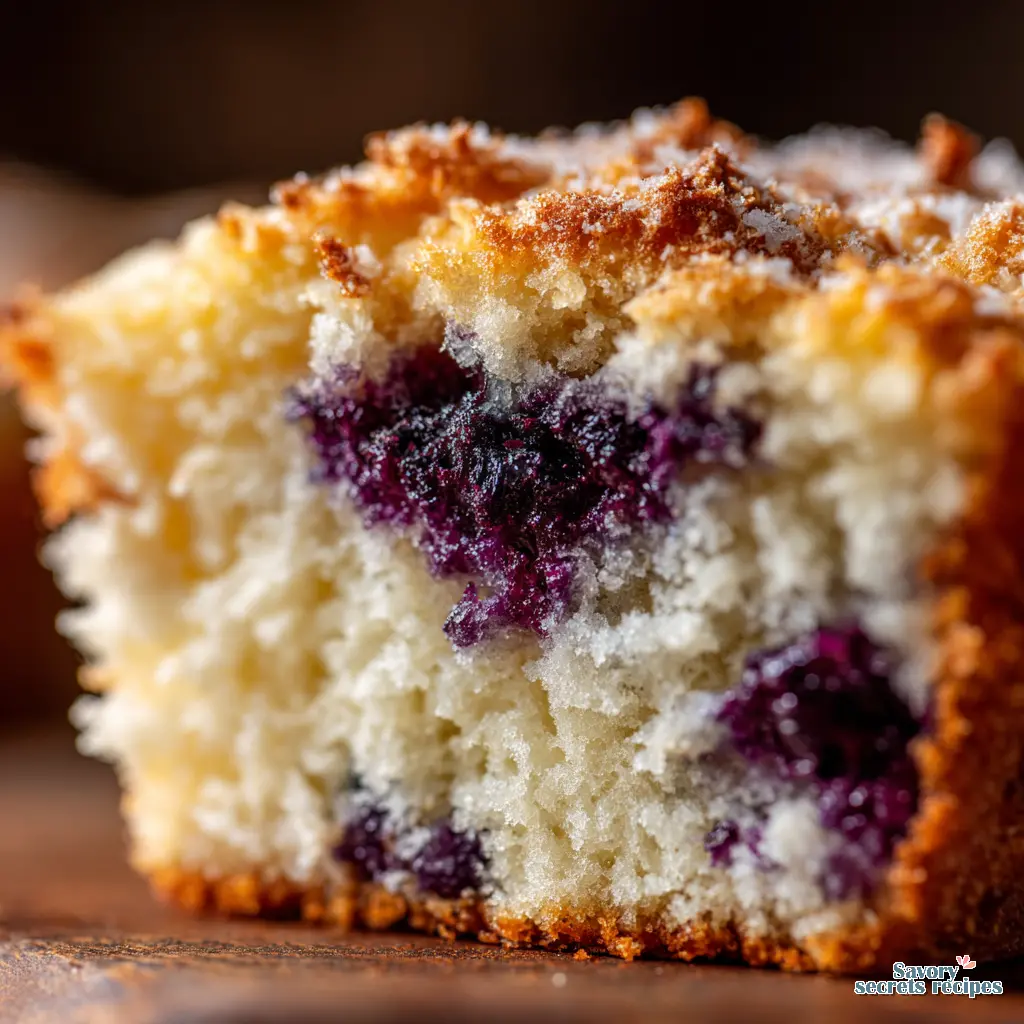 blueberry muffins using coconut oil close up