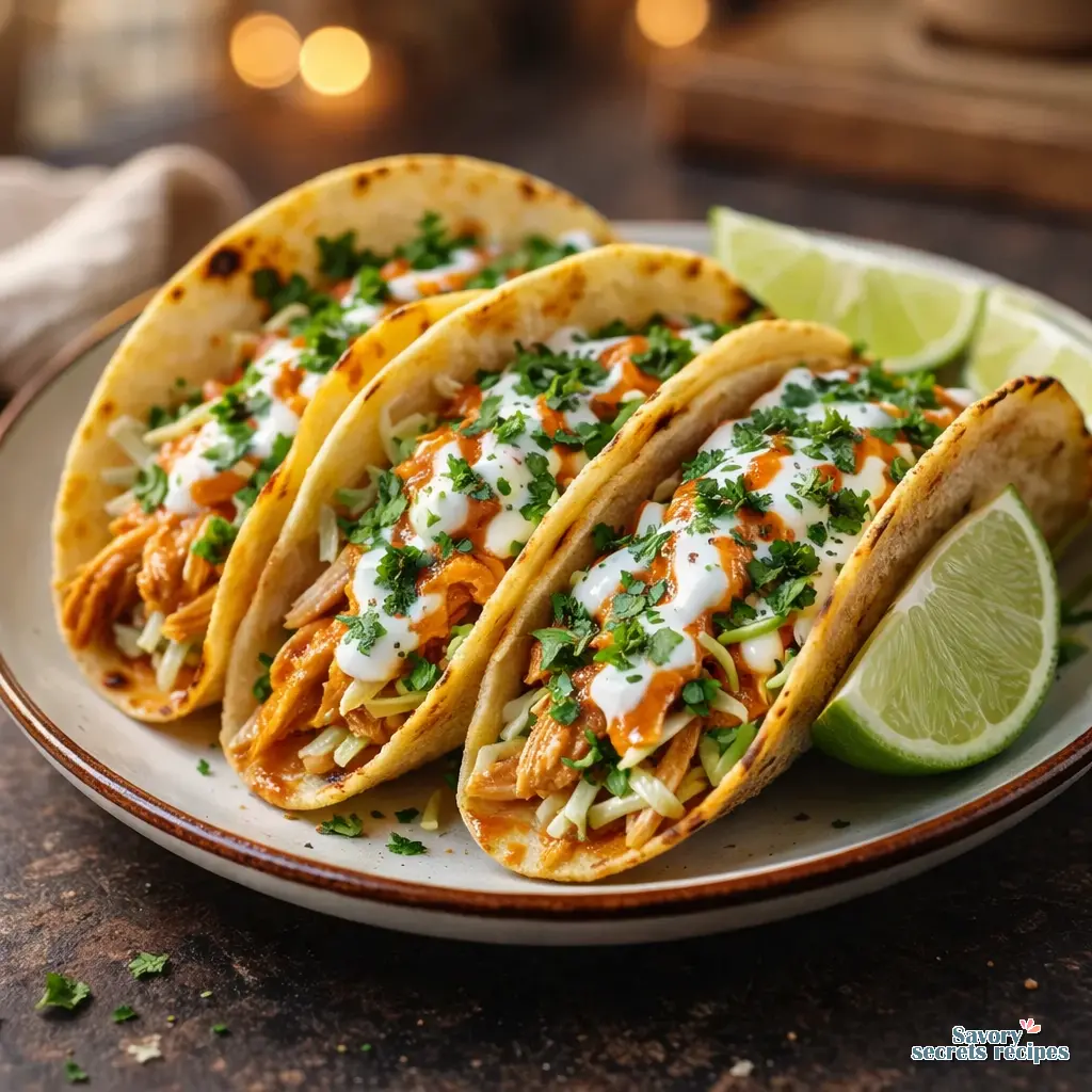 buffalo chicken tacos final presentation