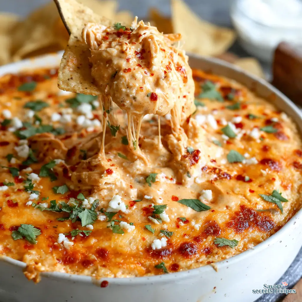Simple Buffalo Street Corn Chicken Dip Is The Best