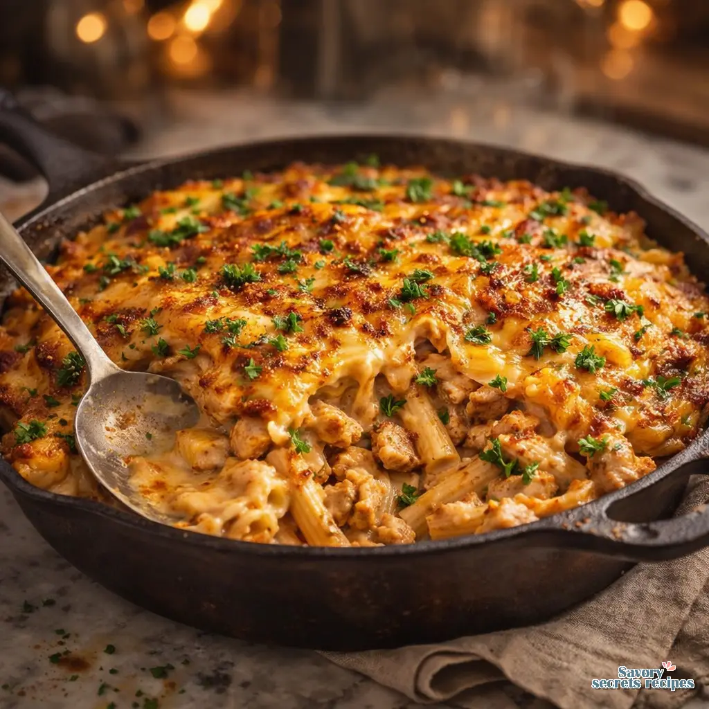 cajun chicken pasta bake final presentation