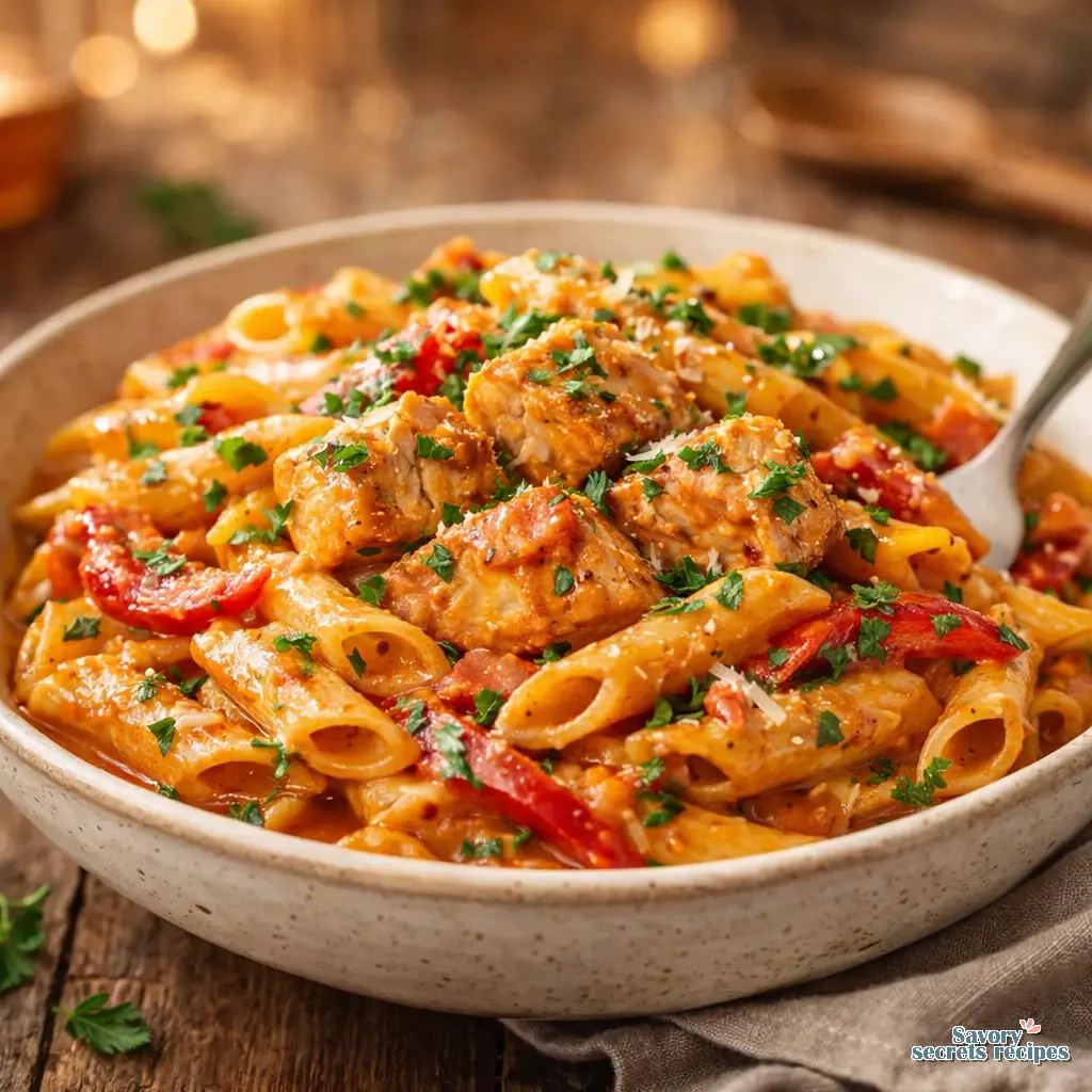 cajun chicken pasta instant pot final presentation