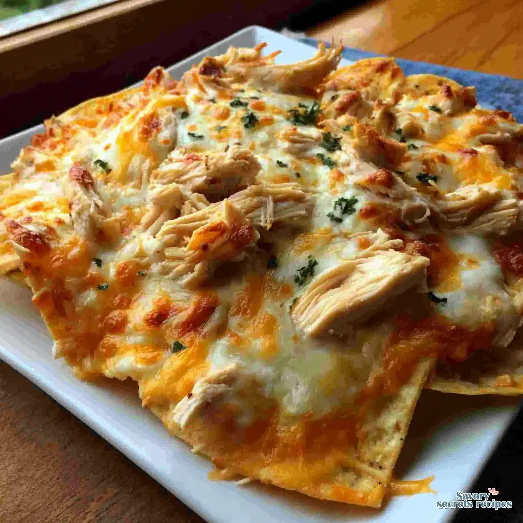 cheesy nachos recipe close up