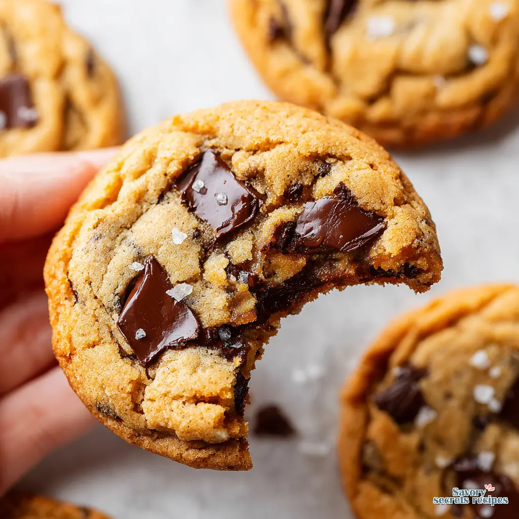 chewy chocolate chip cookies dough