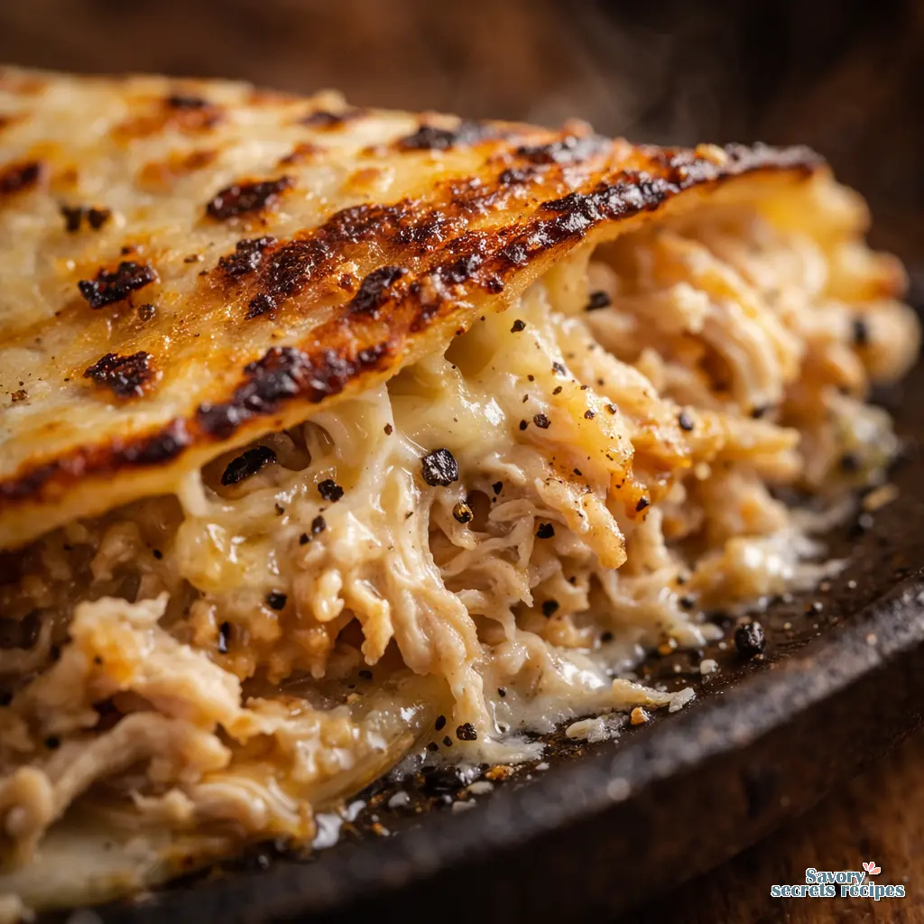 chicken tacos smash close up