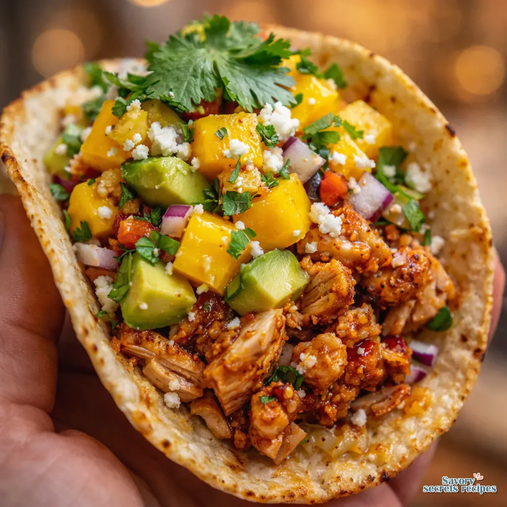 Proven best seasoning for mango chicken tacos results.