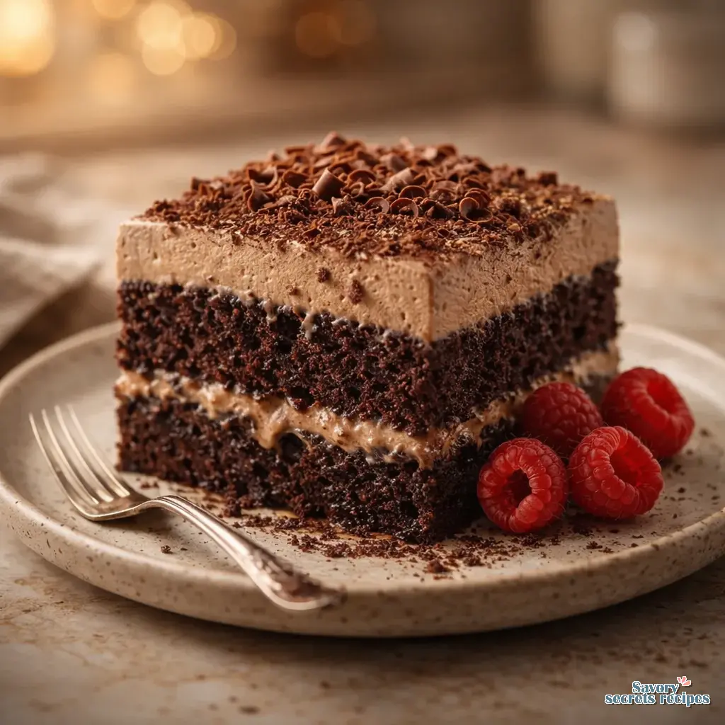 chocolate tres leches cake recipe final presentation