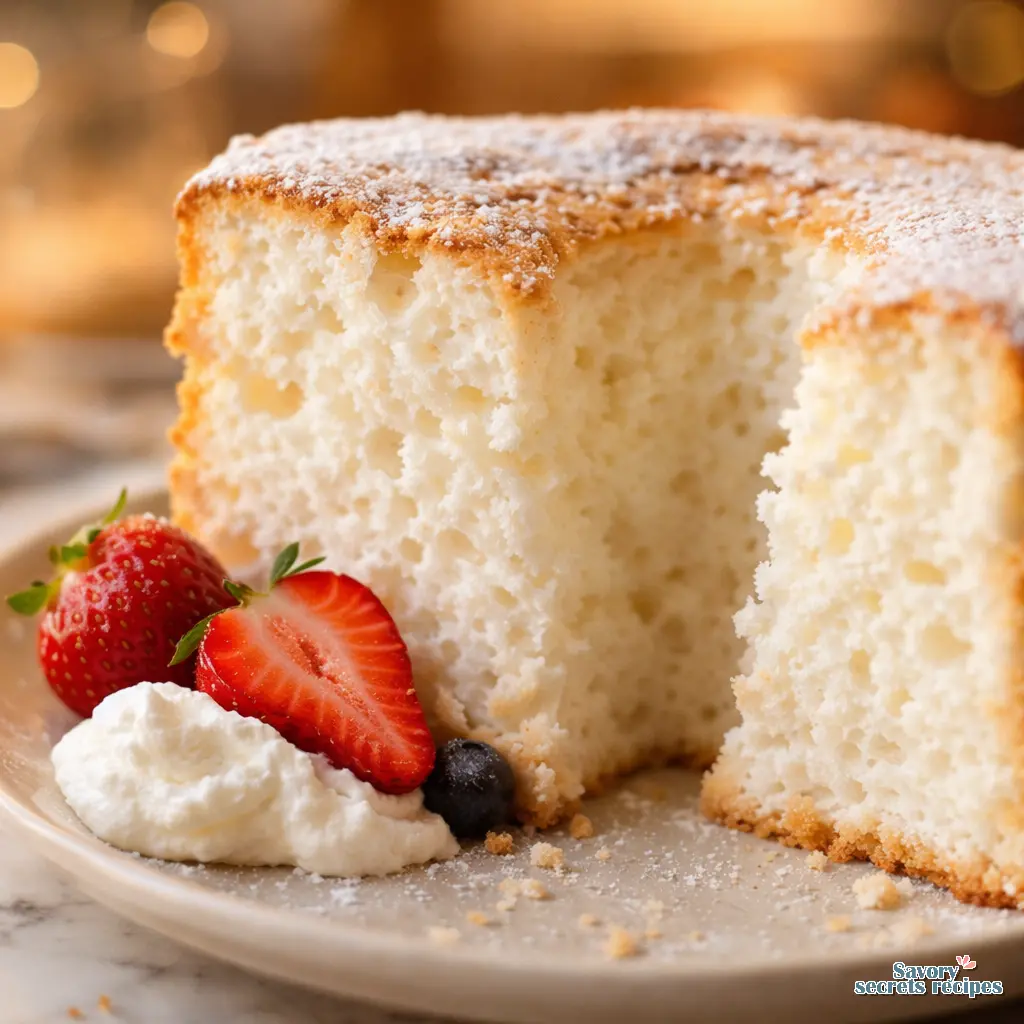 How To Make Angel Food Cake Recipe Easy
