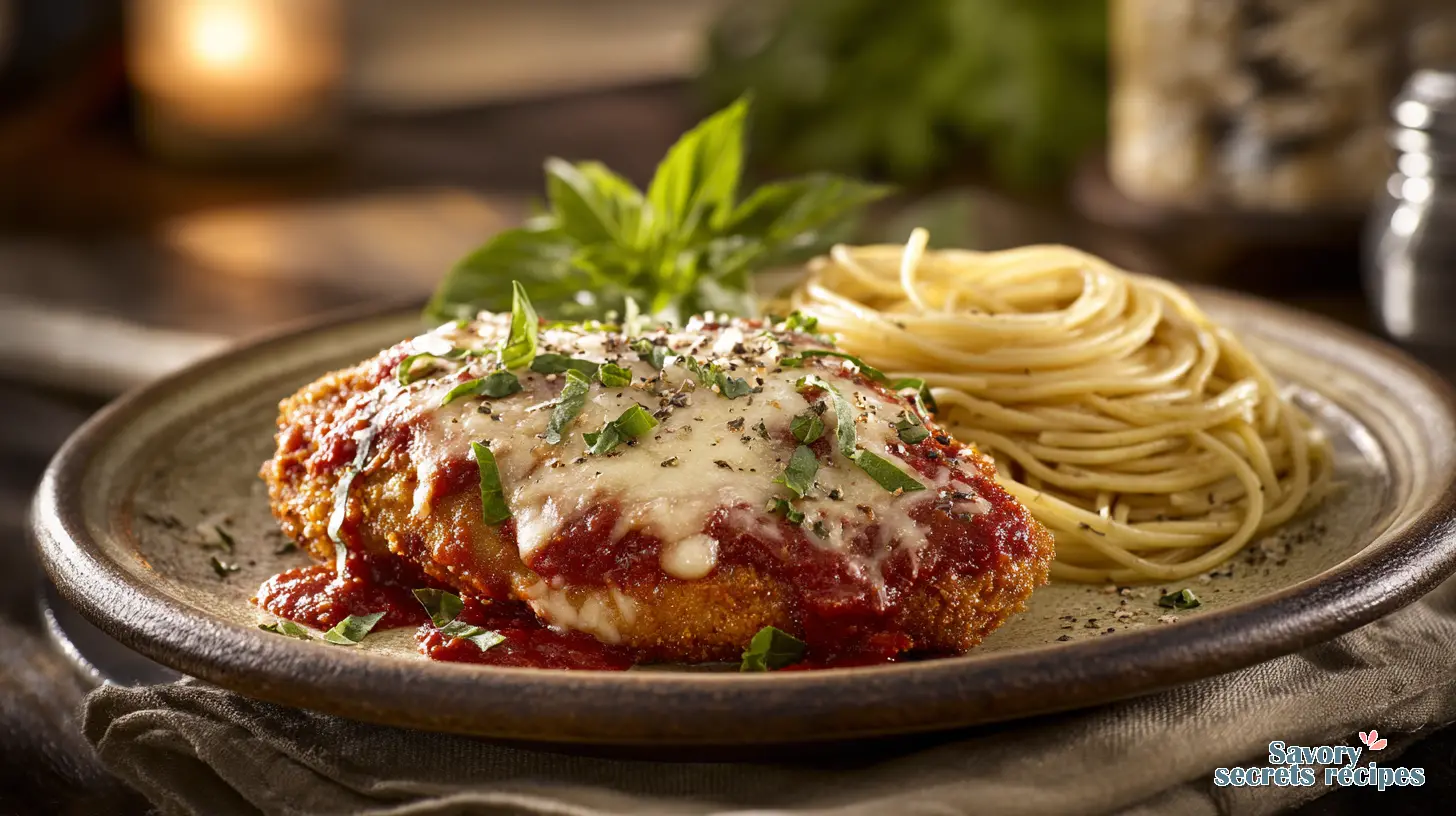 classic chicken parmesan final presentation