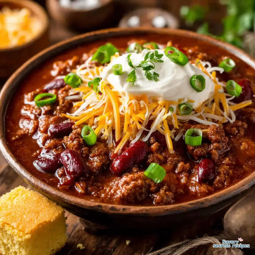 classic chili recipe final presentation