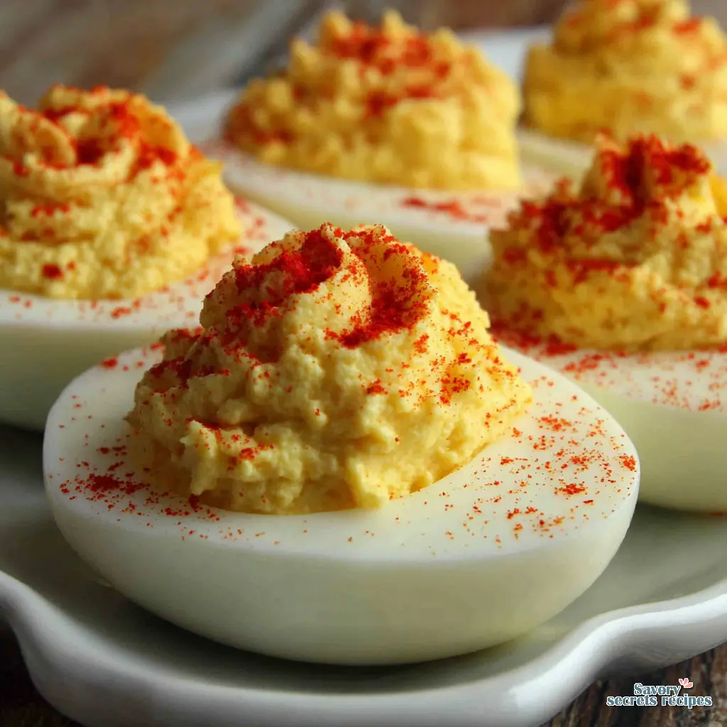 classic deviled eggs - variation 4