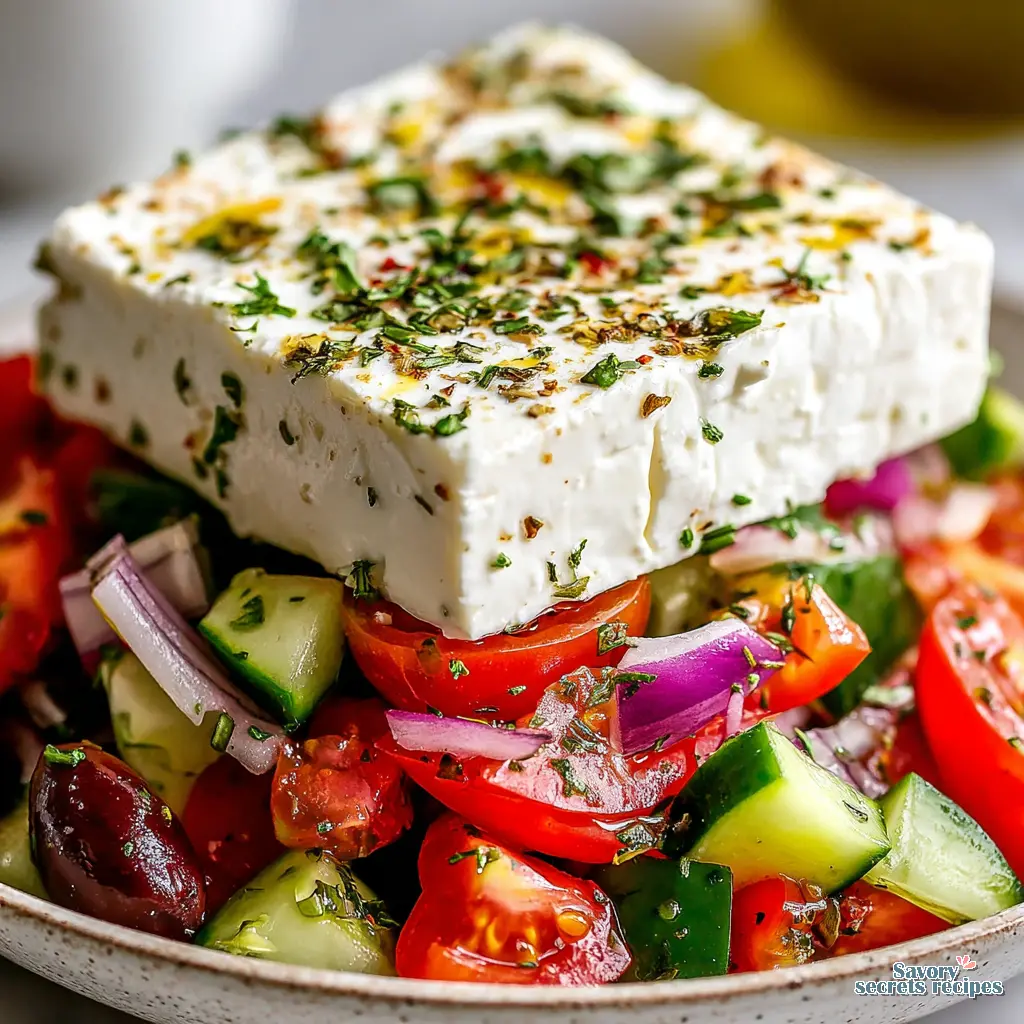 classic greek salad - variation 4