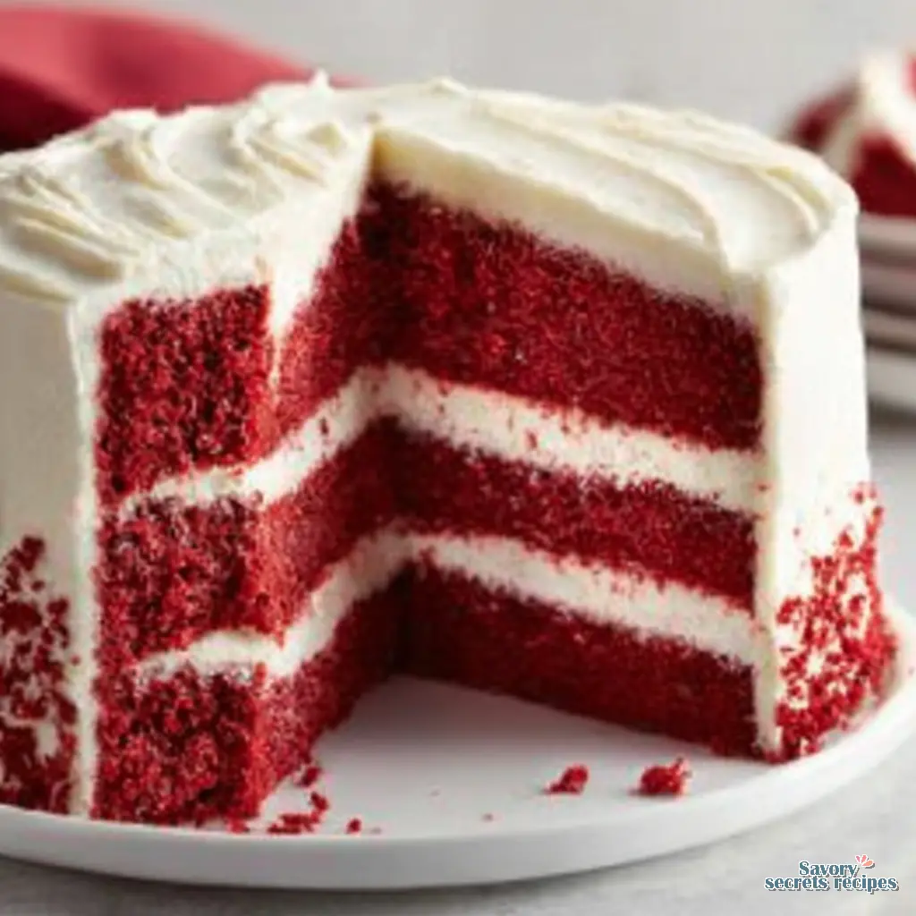 classic red velvet cake - variation 4