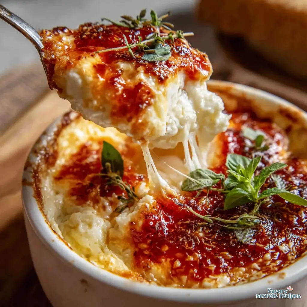 cottage cheese pizza bowl with egg close up
