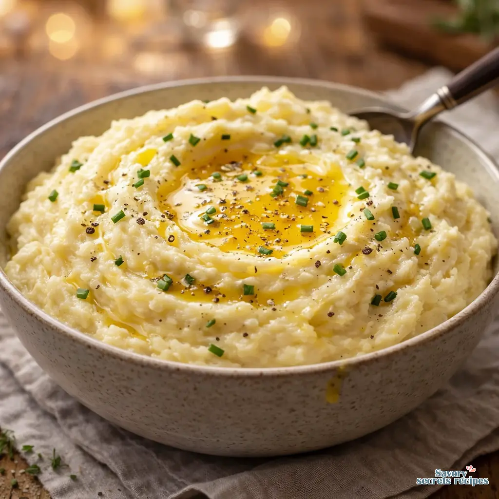 creamy mashed potatoes final presentation
