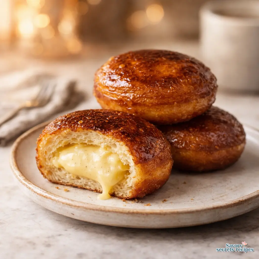 creme brulee donuts final presentation