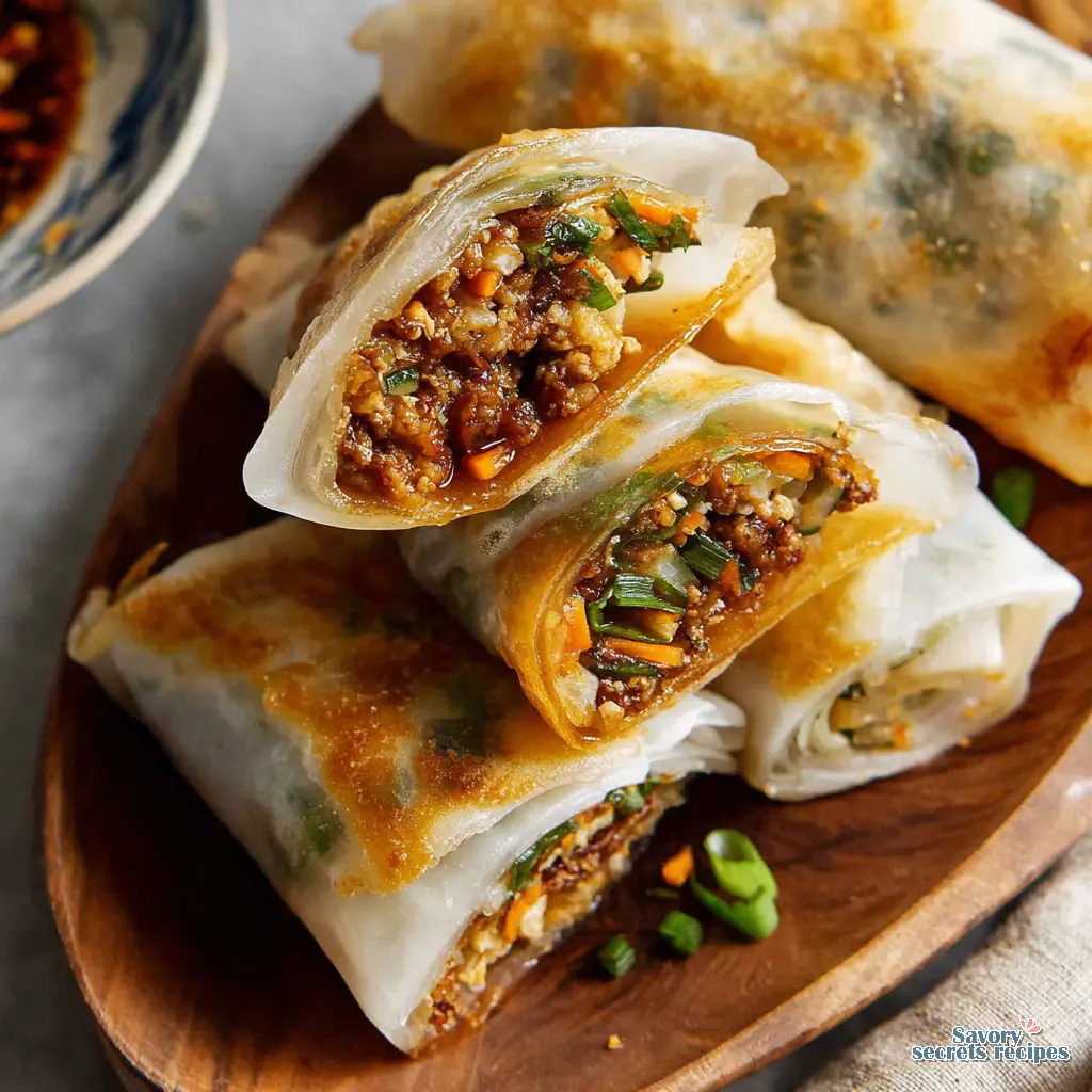 Easy best ground chicken filling for rice paper dumplings