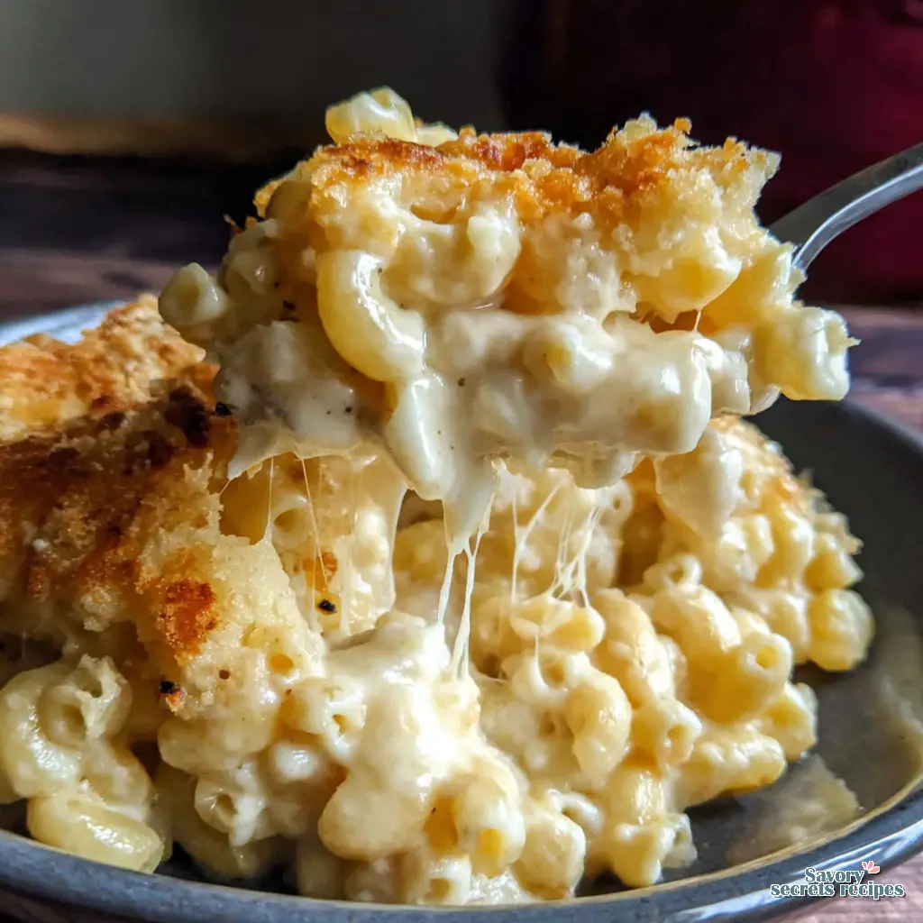 crockpot baked mac and cheese - variation 4