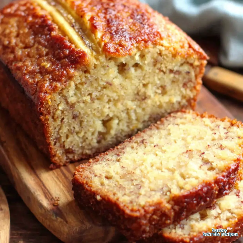 easy banana loaf final presentation