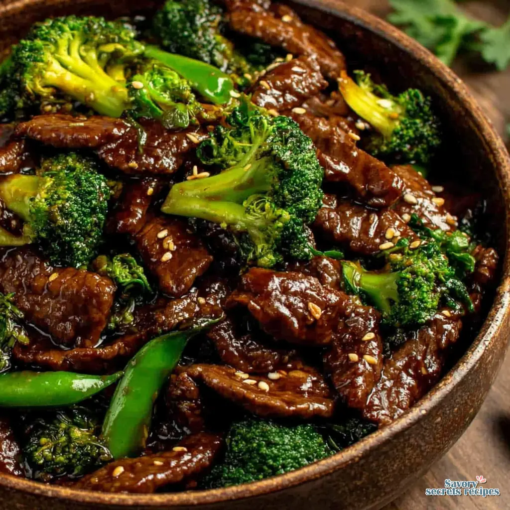 easy beef stir fry final presentation