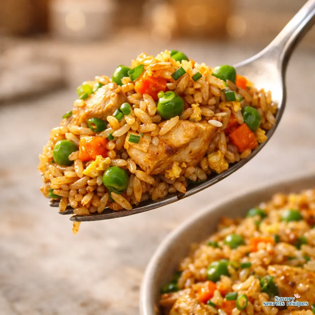 easy chicken fried rice