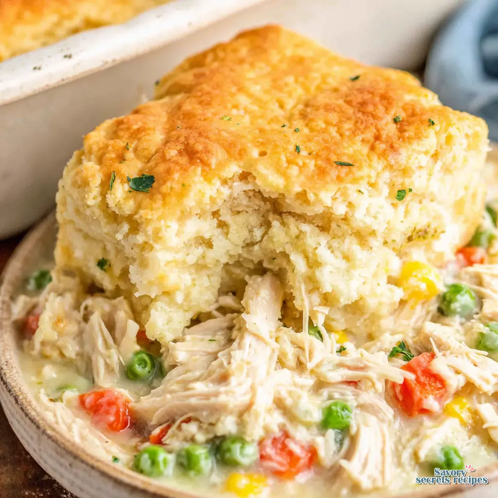 easy chicken pie dinner final presentation