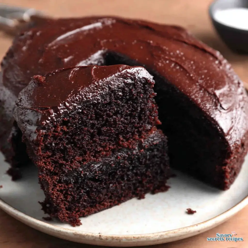 easy chocolate cake - variation 4