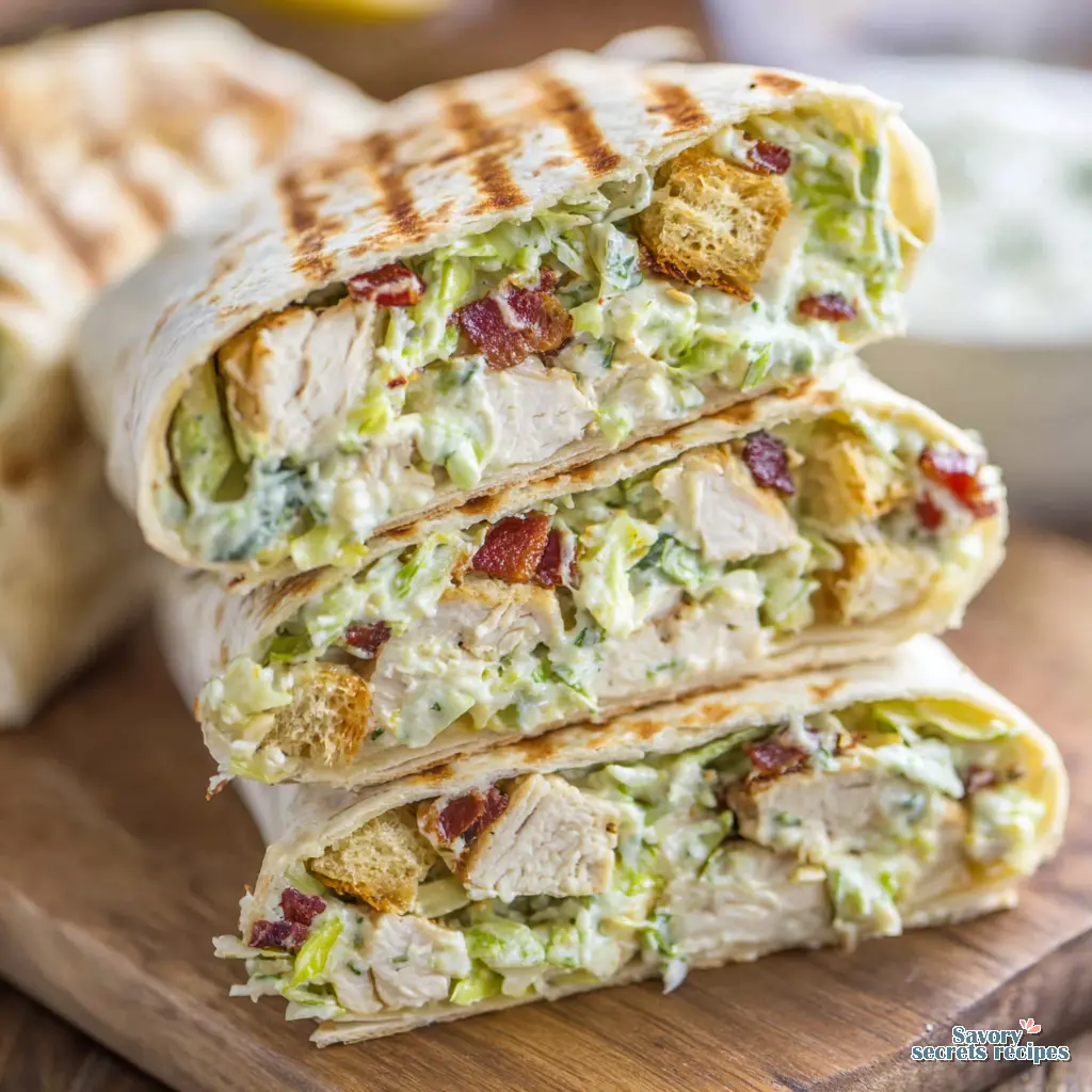 High quality best store bought ingredients for caesar wraps