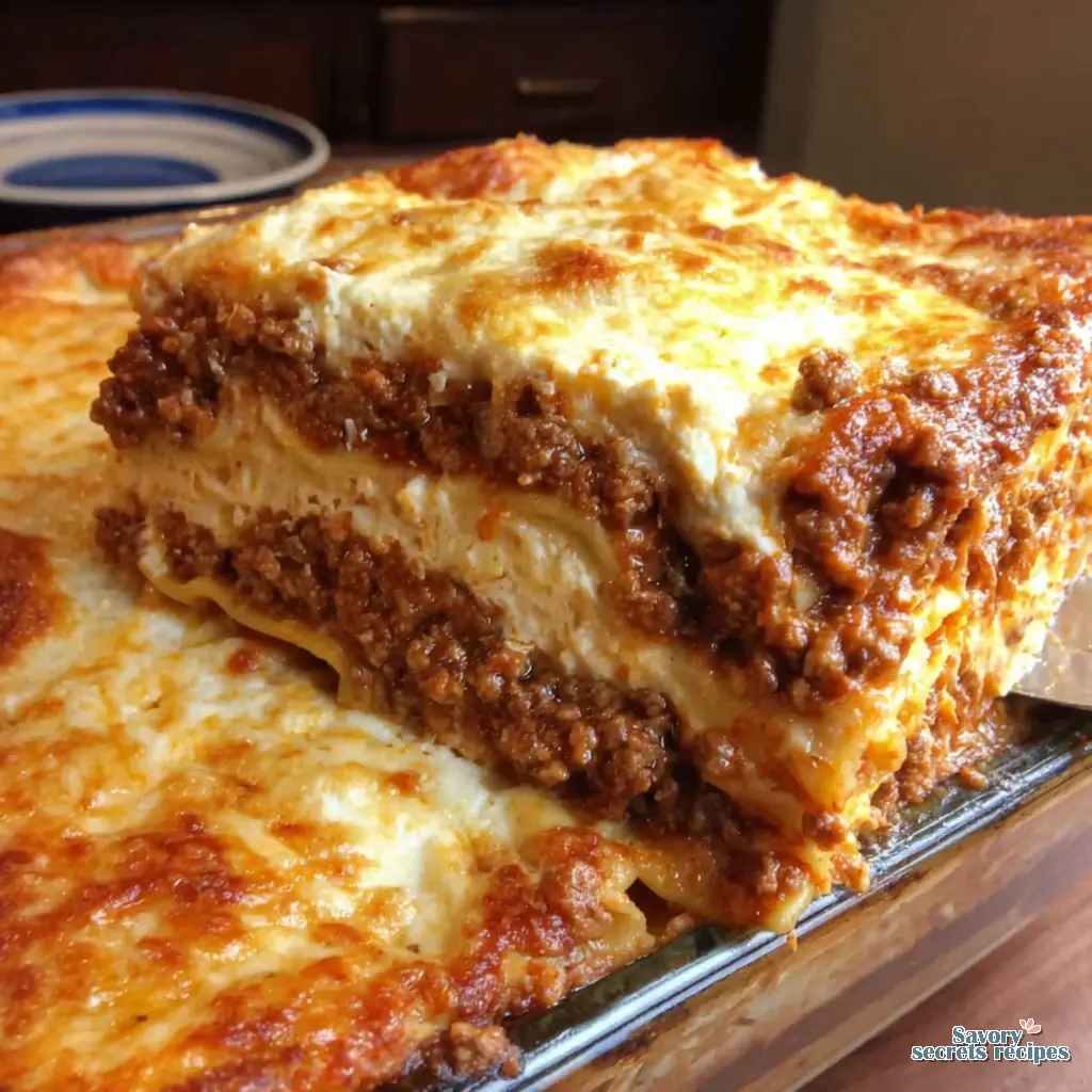 easy lasagna dinner final presentation