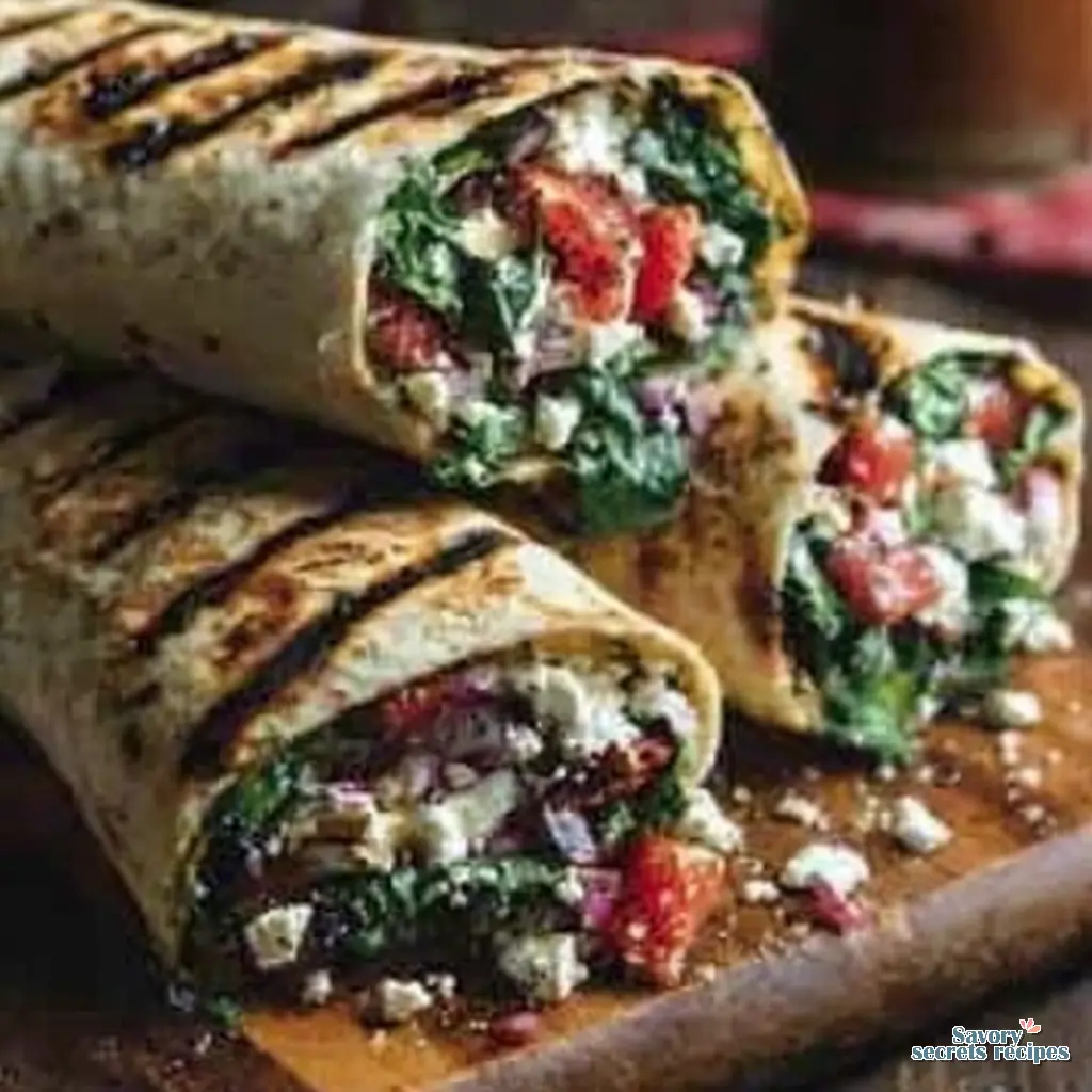 easy mediterranean lunch close up