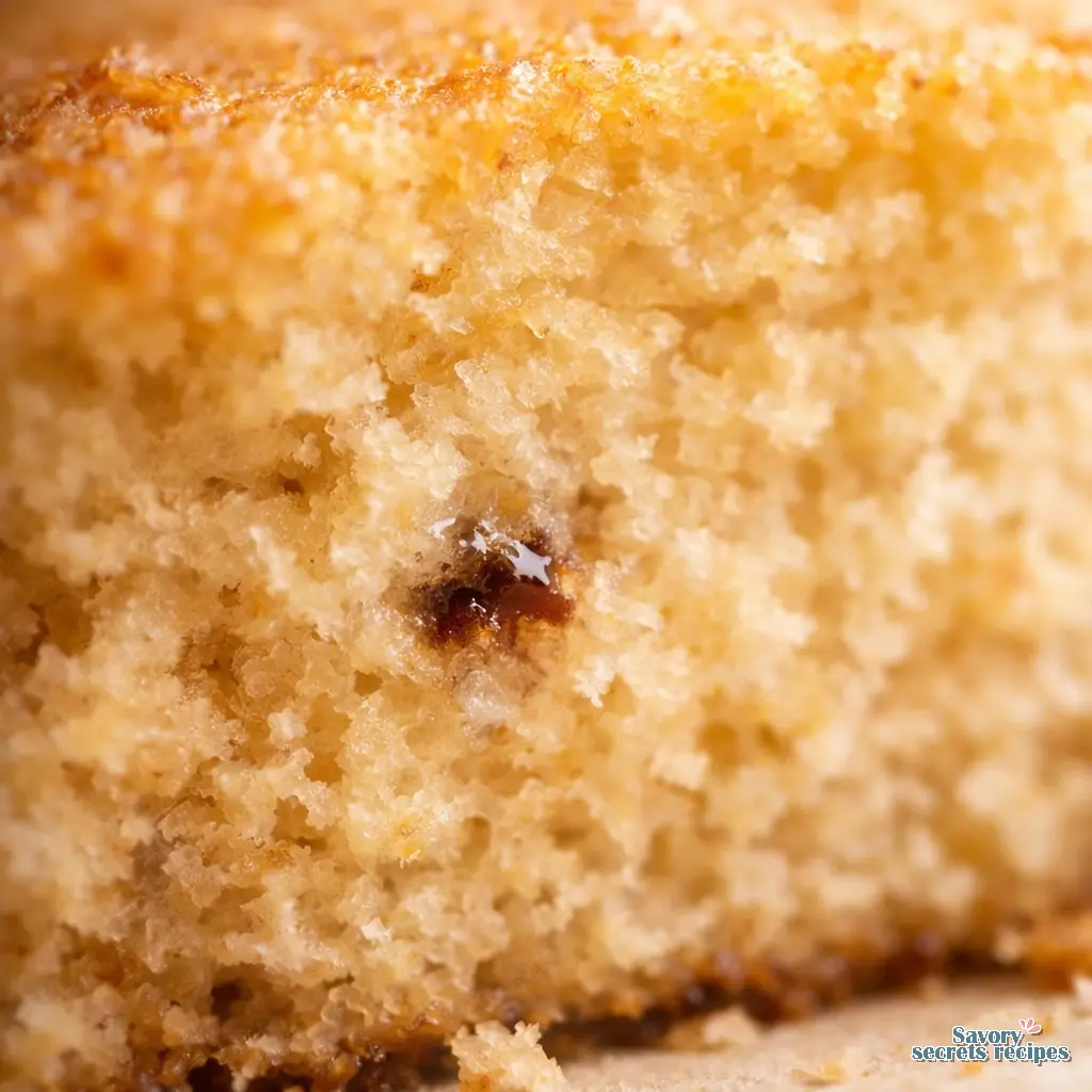 easy moist banana cake recipe close up