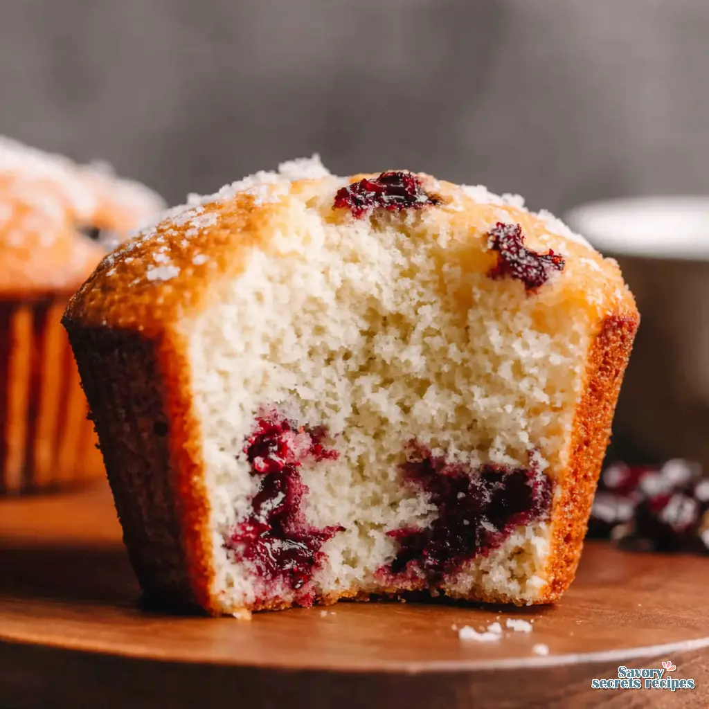 easy muffin recipe close up