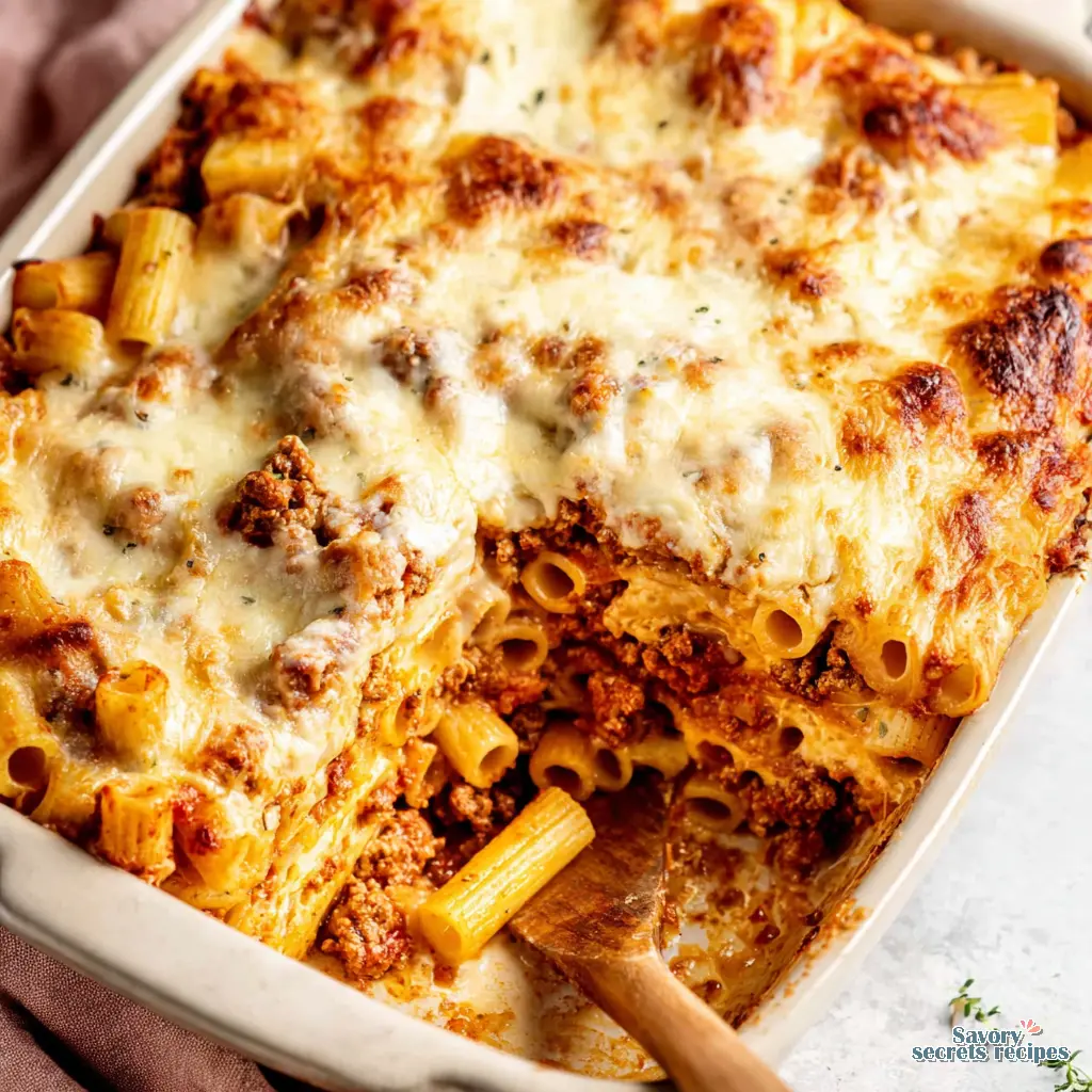 easy pasta bake recipe final presentation