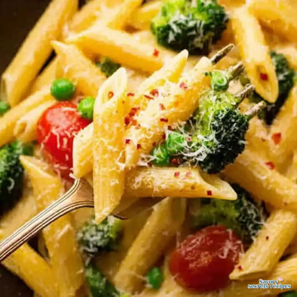 easy spring pasta recipe final presentation