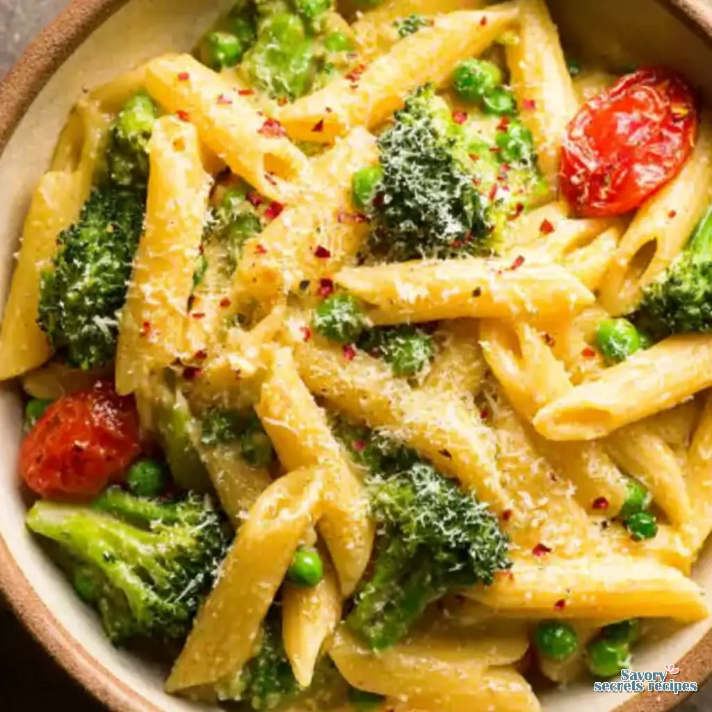 easy spring pasta recipe - variation 4