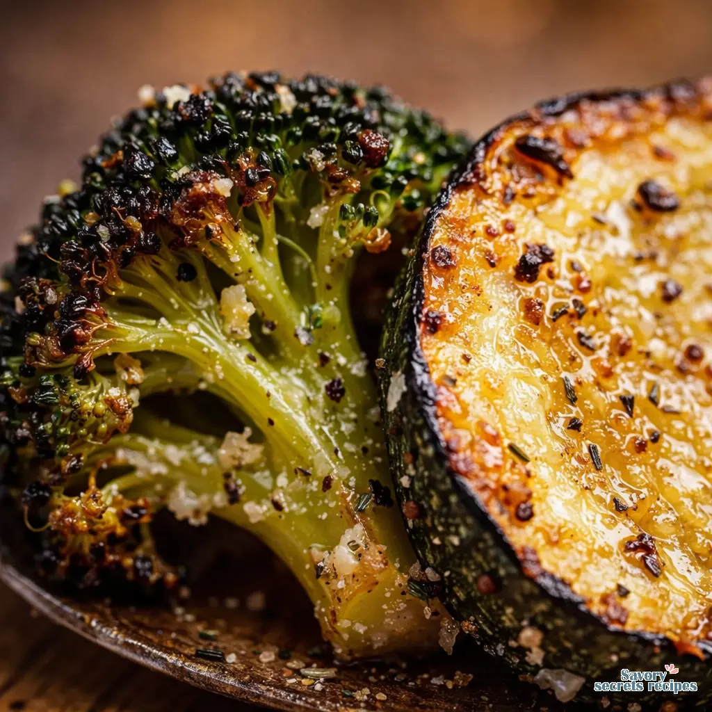 easy vegetable side dish close up